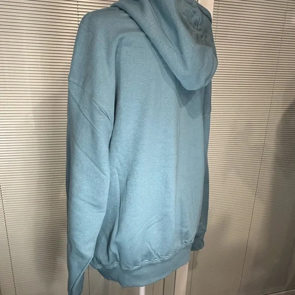 The North Face Men's Teal Hoodie - Picture 5 of 6